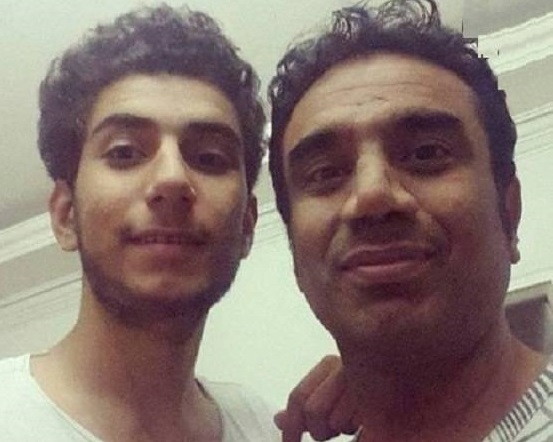 نصرالله رادش در کنار پسرش؛ پرهام +عکس