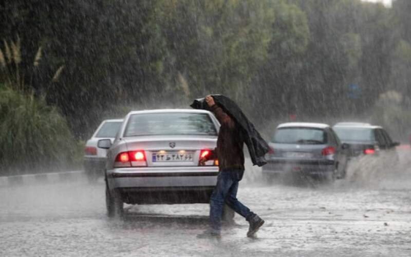 شنبه بارانی در تهران