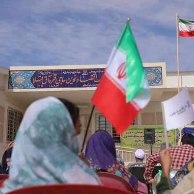 افتتاح مدرسه بانک اقتصاد نوین در روستای حاجی قره شهرستان آق قلا