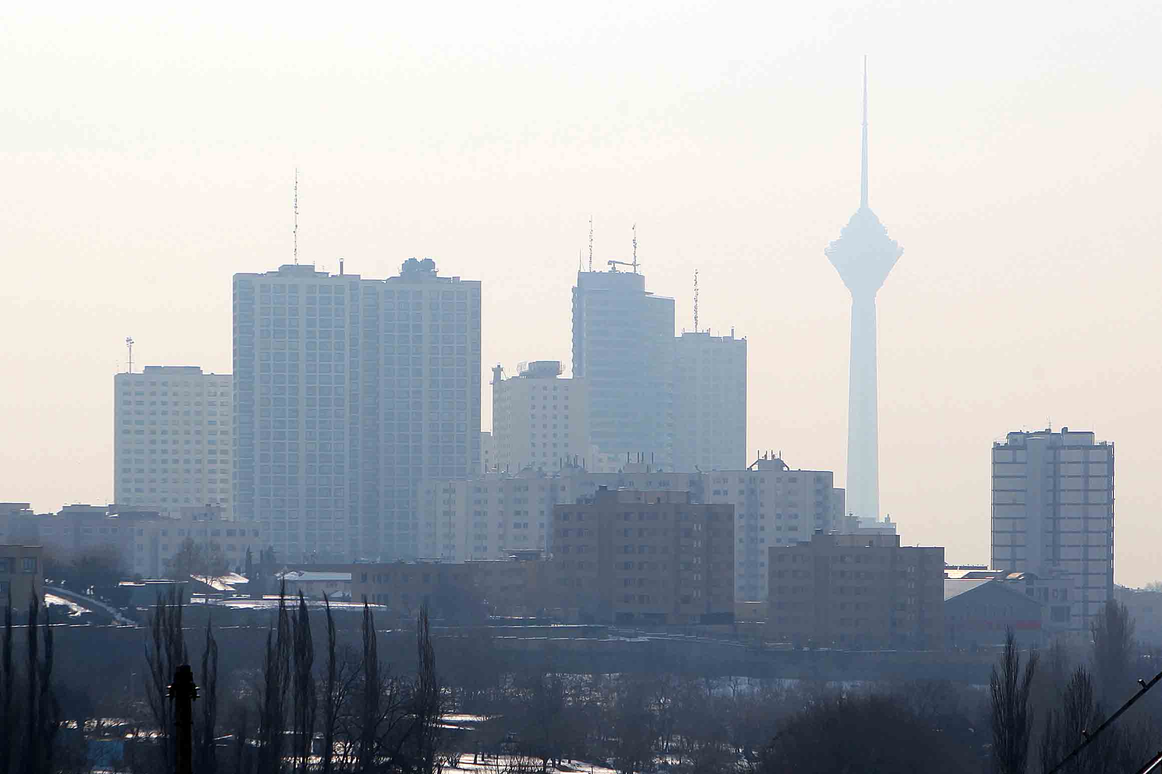 تهران در سیطره ذرات معلق