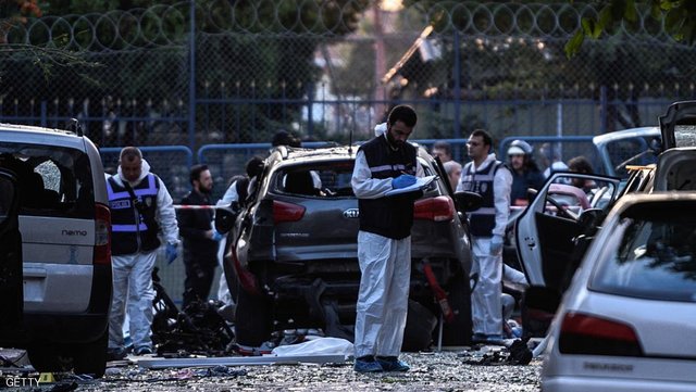 کشته شدن ۳ نیروی پلیس در انفجارهای انتحاری در غازی آنتپ ترکیه