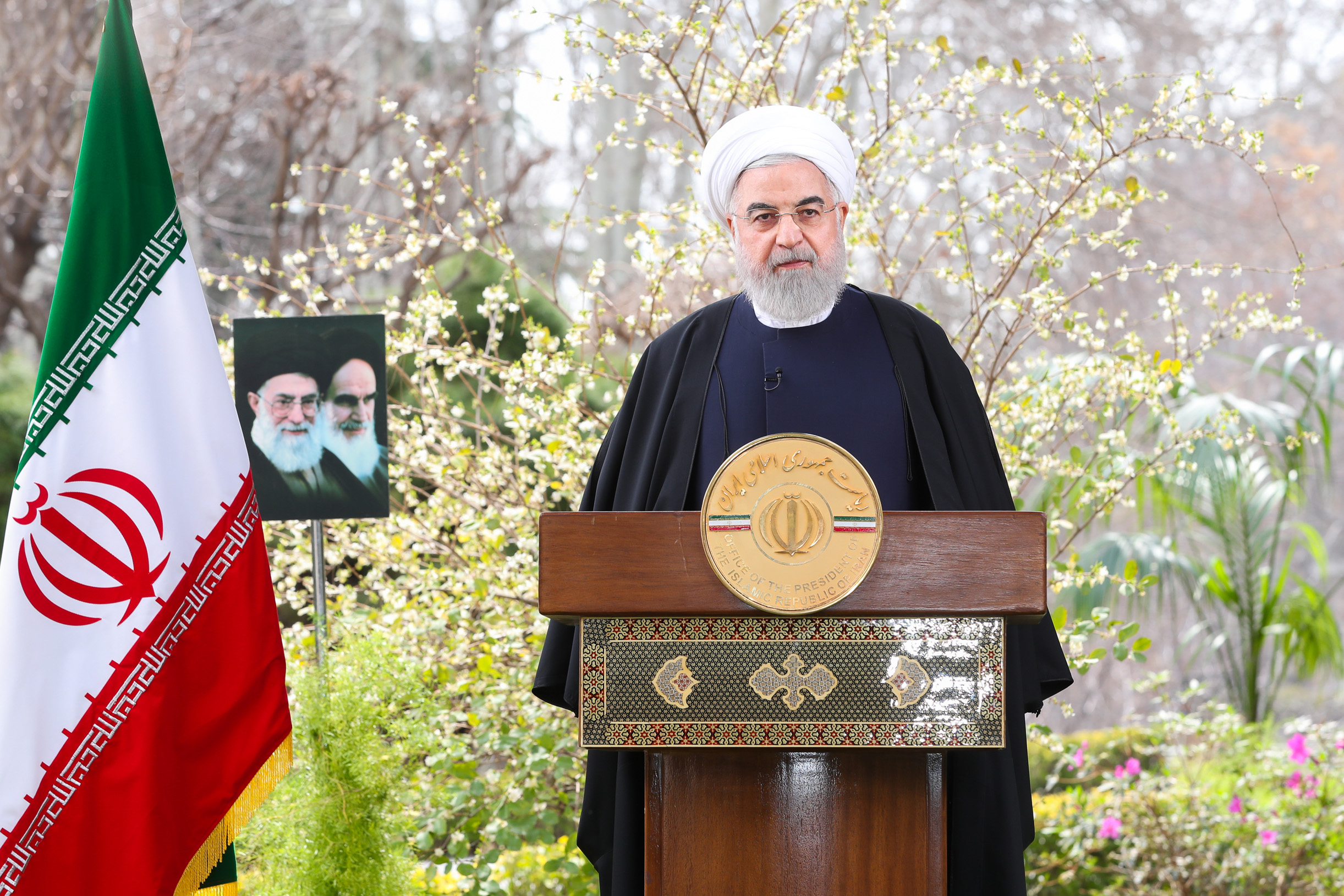 پیام نوروزی روحانی به مناسبت حلول سال99 +فیلم