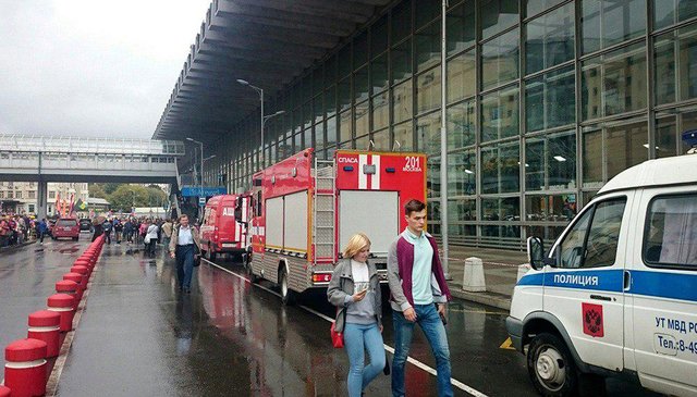 تخلیه ایستگاه راه‌آهن مسکو به دنبال تهدید به بمب‌گذاری