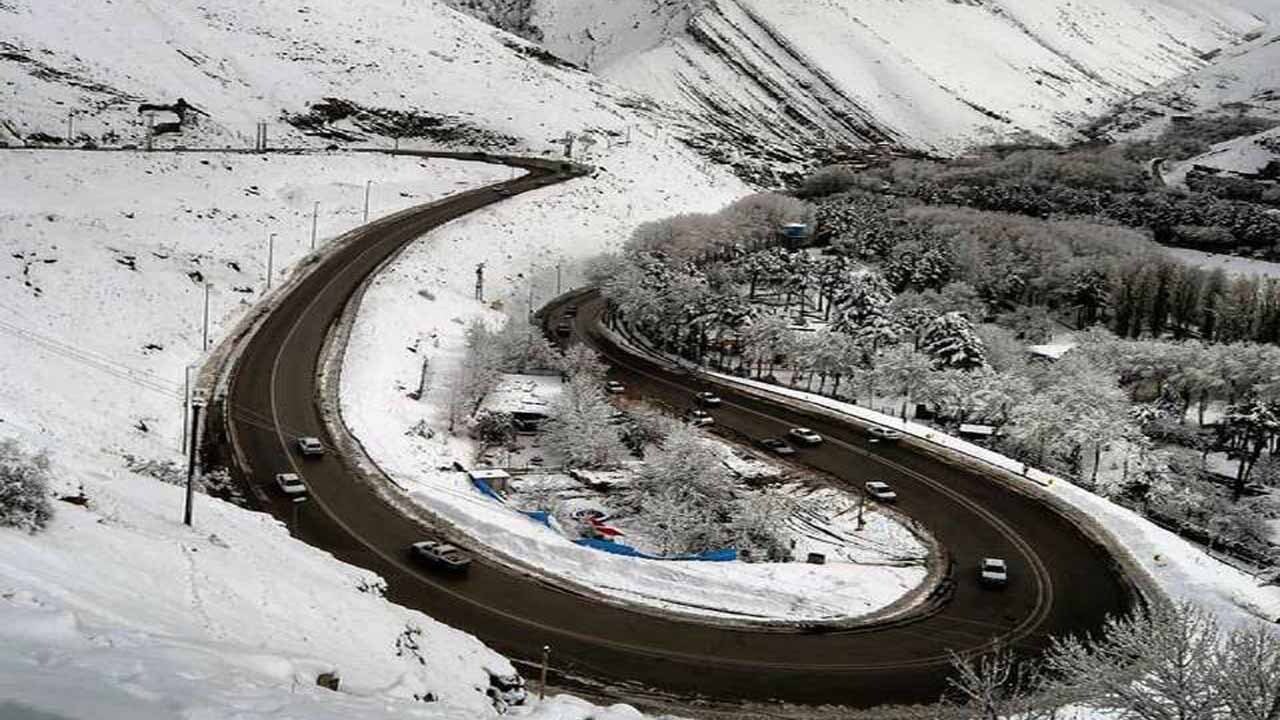 بارش برف و باران در ۴ استان