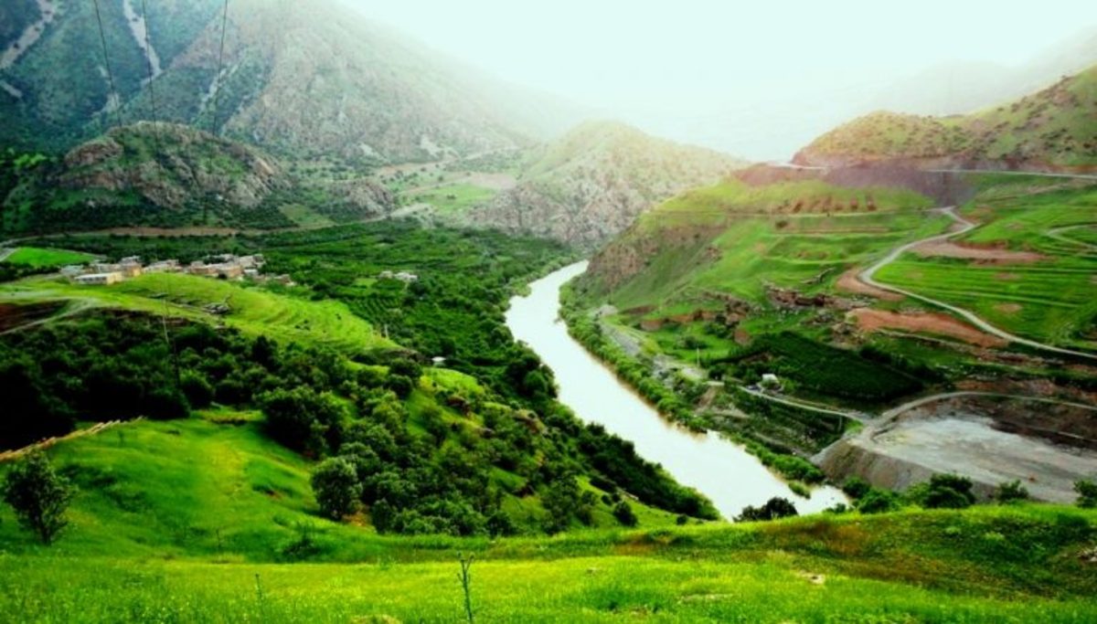 تپه های مخملی در کردستان + فیلم