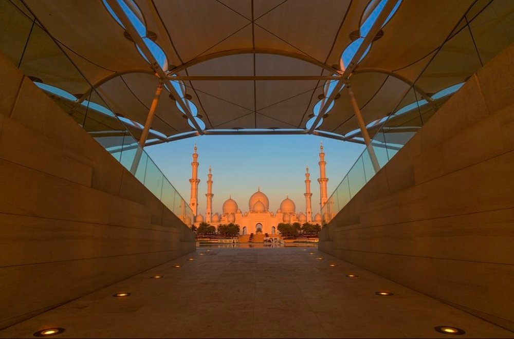 مسجد شیخ زاید در عکس روز نشنال جئوگرافیک
