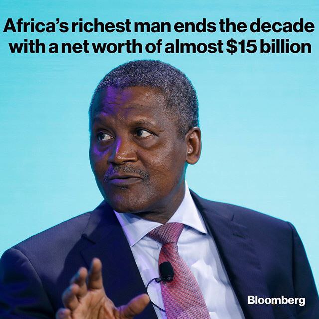 پولدارترین فرد آفریقا امسال چقدر به ثروت خود افزود؟