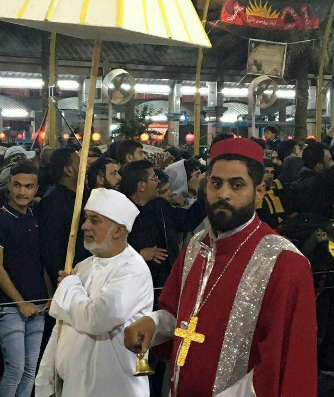 حضور مسیحیان در مراسم اربعین حسینی +عکس