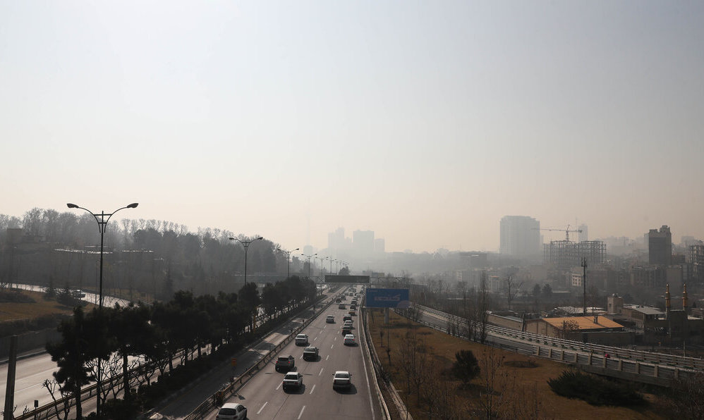 کیفیت هوای تهران در مرز ناسالم قرار گرفت