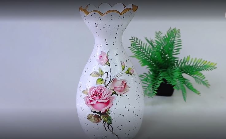 ساخت گلدان شیک با بطری نوشابه + آموزش ساده با فیلم