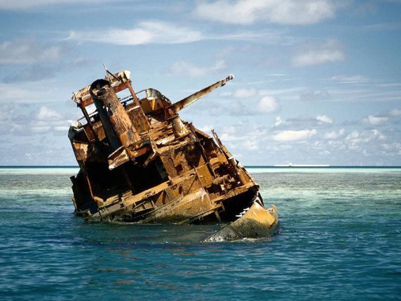 کشتی‌های غرق شده تاریخی +تصاویر