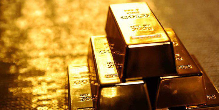 کاهش 10دلاری قیمت طلا