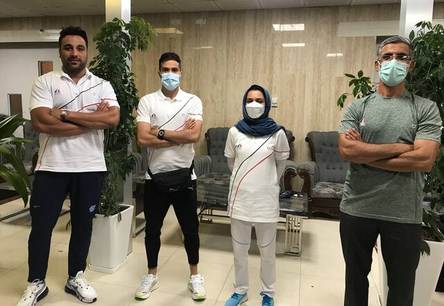 تیم دوومیدانی ایران در راه توکیو