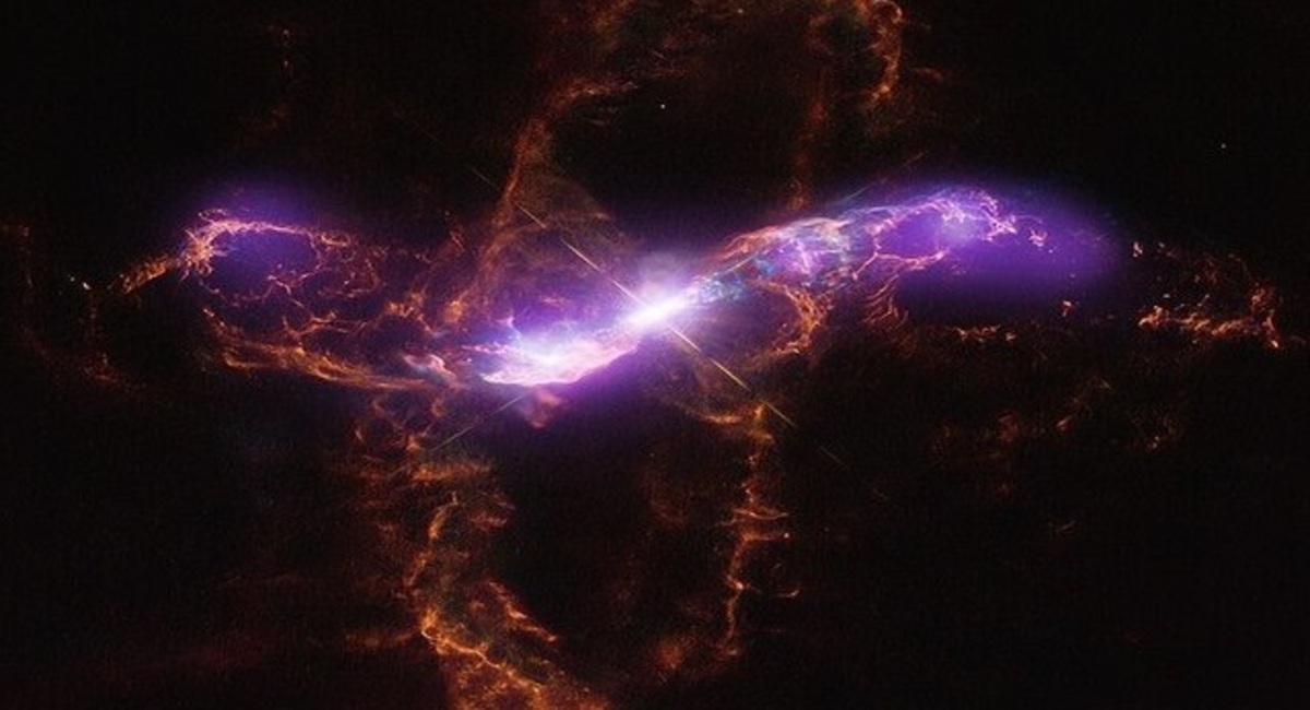 ثبت تصویر سحابی گیتار در فضا