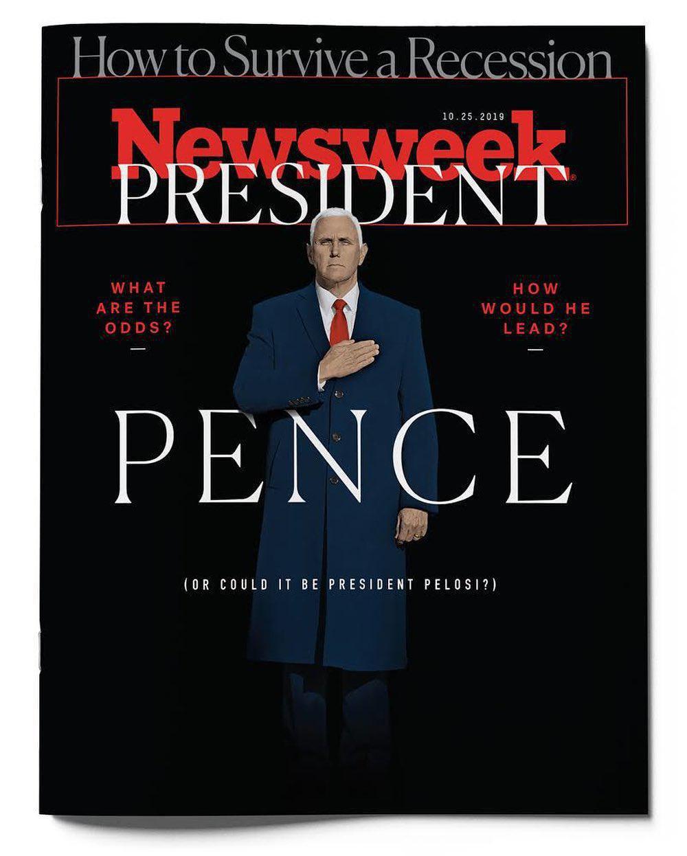 رئیس‌جمهور بعدی آمریکا روی جلد نشریه نیوزویک