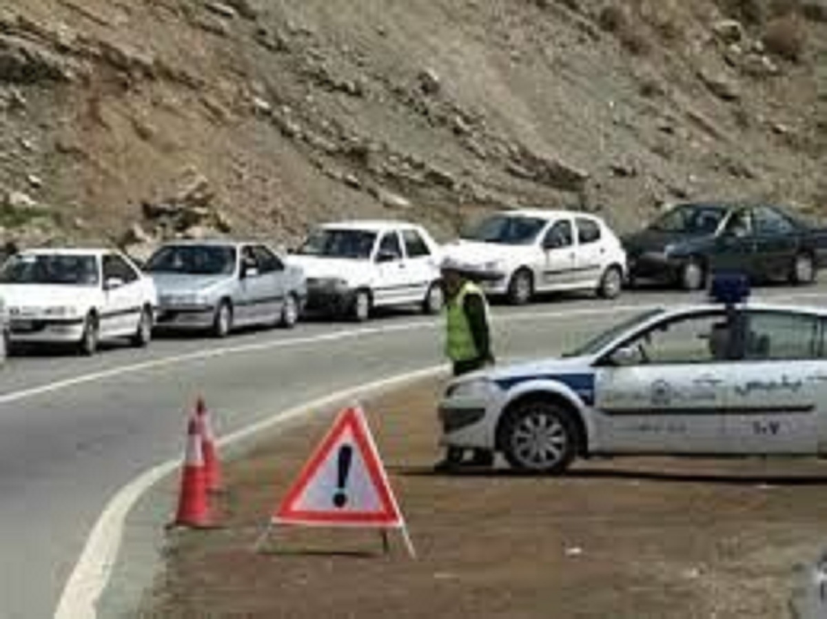 ترافیک سنگین در آزادراه تهران - کرج