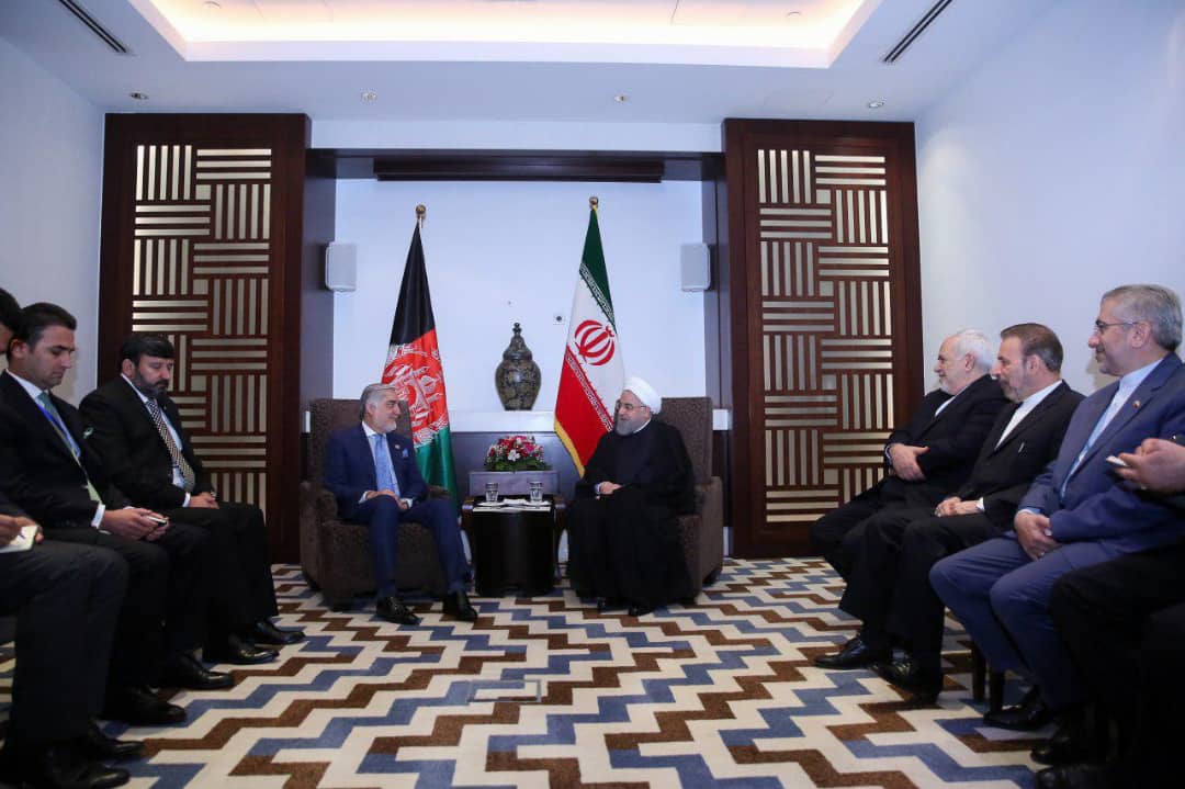 روحانی: ایران خواهان ثبات، امنیت و توسعه افغانستان است/ تاکید بر توسعه روابط اقتصادی با استفاده از همه ظرفیت‌های موجود