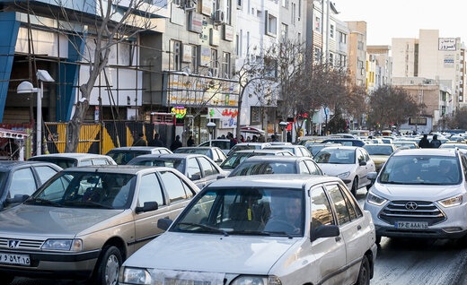ترافیک در خیابان‌های تهران بهم گره خورد