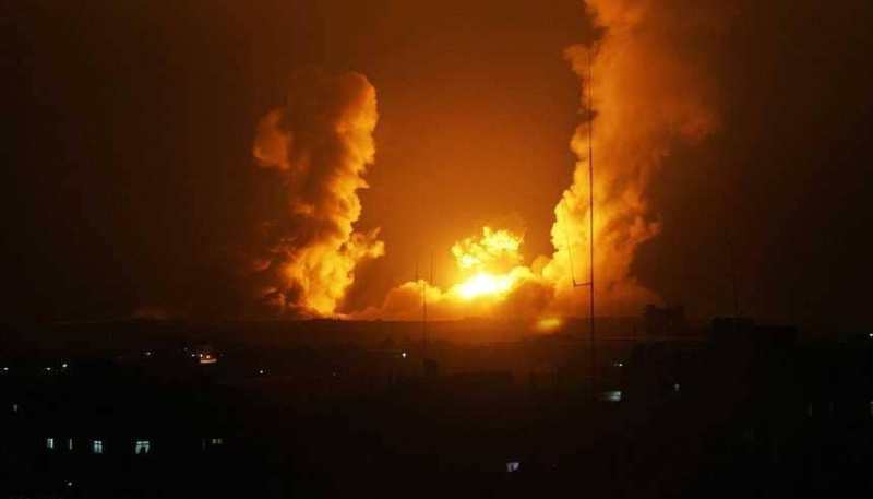  جنگنده های صهیونیستی غزه را بمباران کردند
