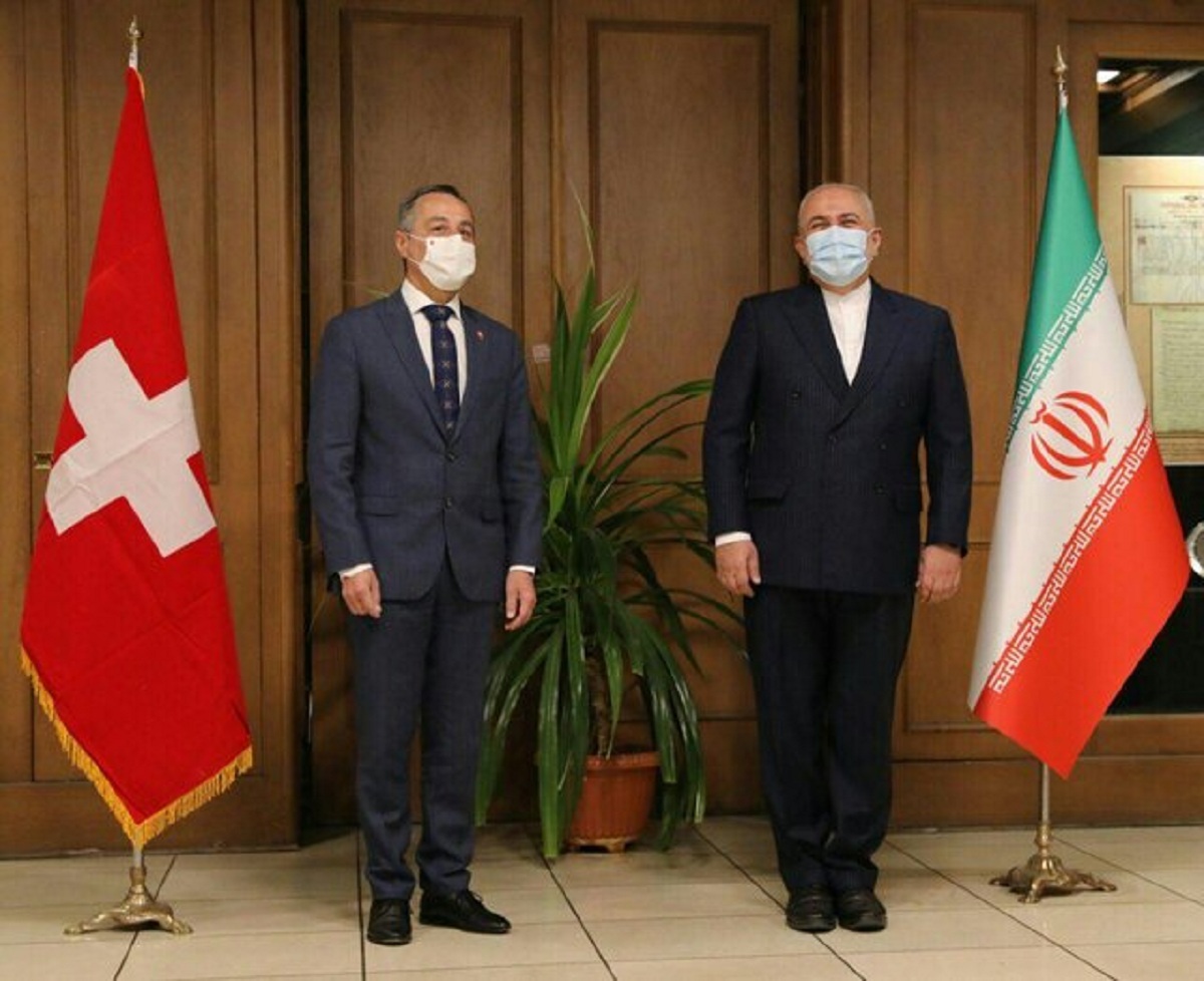 دیدار وزیر خارجه سوییس با ظریف در دور اول گفت‌وگوها
