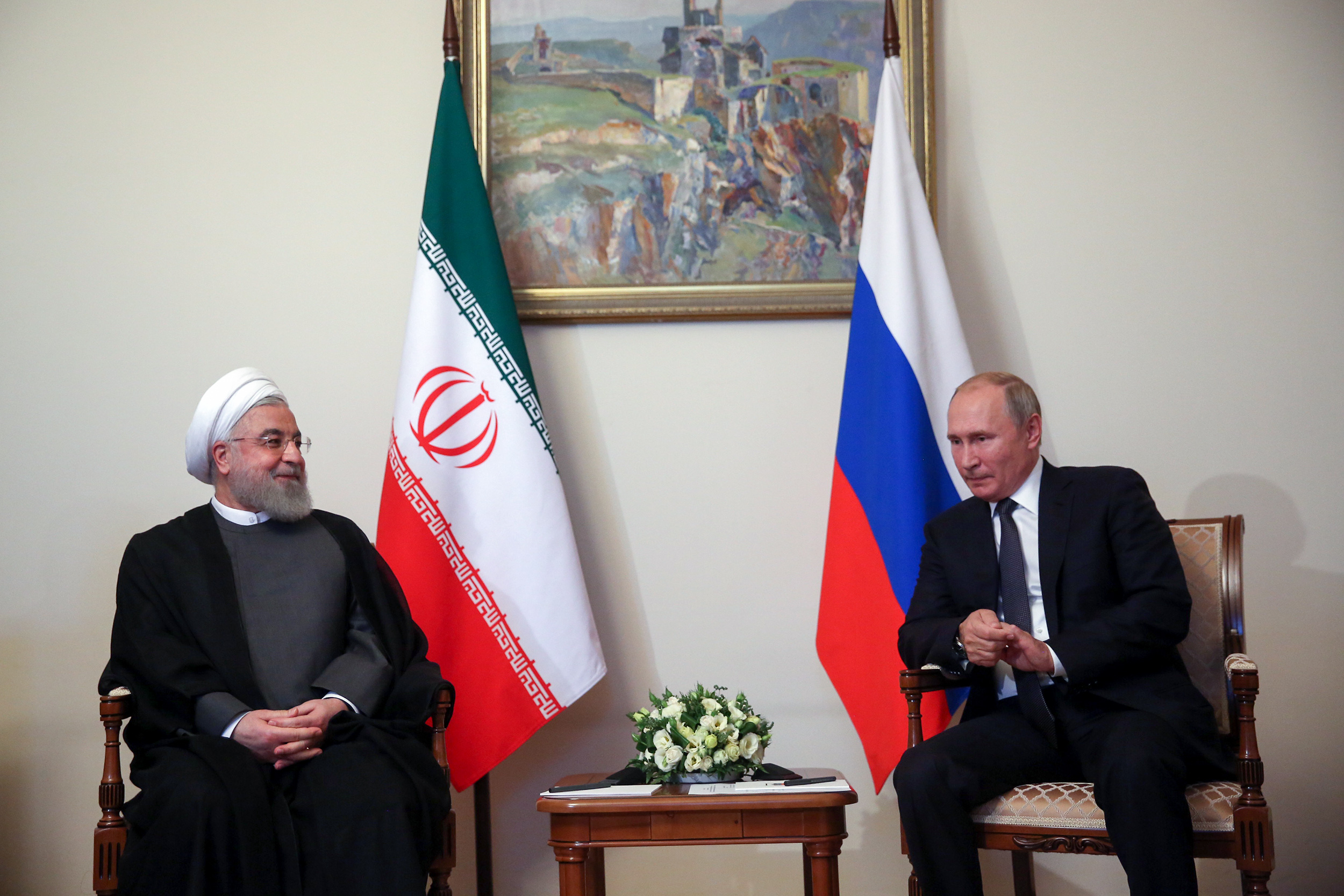 رایزنی روحانی و پوتین درباره مهمترین مسایل دوجانبه، منطقه‌ای و بین‌المللی/ گفتگوی روسای دو کشور در خصوص ابتکار صلح هرمز
