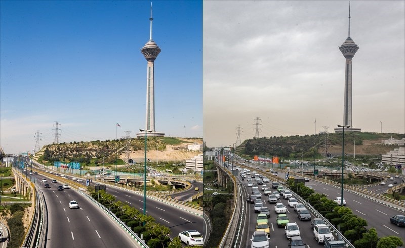 چرا هوای تهران فروردین امسال آلوده تر از پارسال بود؟