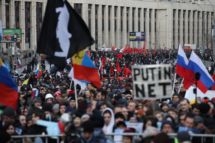 تظاهرات «آزادی برای اینترنت» در روسیه