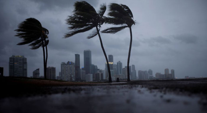 تصاویر هوایی از خسارات طوفان ایرما در فلوریدا +فیلم