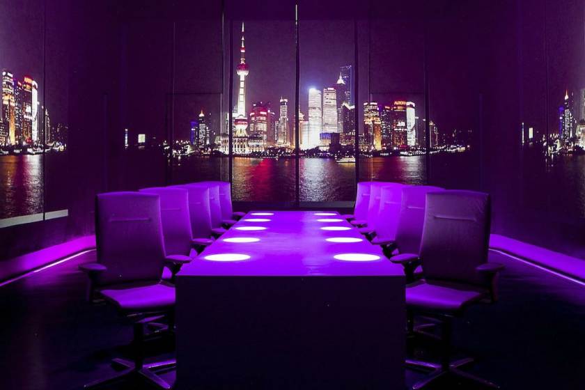 رستوران برفی در شانگهای چین