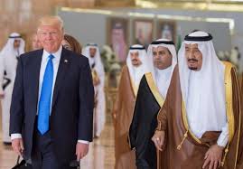آغاز مذاکرات رسمی شاه عربستان و ترامپ در ریاض