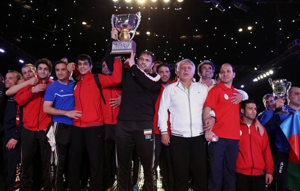  قهرمانی ایران در مسابقات بین المللی کشتی جام تختی