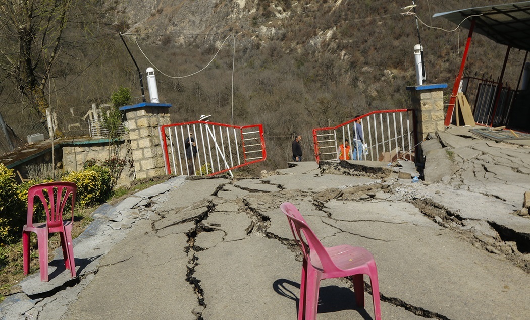 خسارت زلزله سی‌سخت به ۵۰۰خانه روستایی