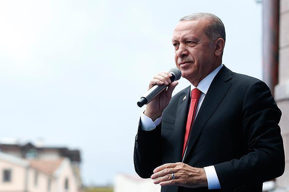 اردوغان خواستار اتحاد مردم ترکیه برای مبارزه با جنگ اقتصادی شد