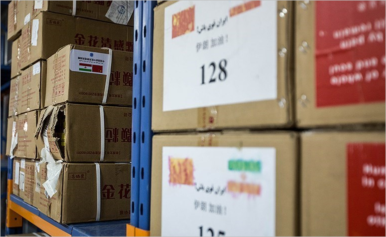  ارسال هفتمین محموله کمک‌های اهدایی چین به تهران