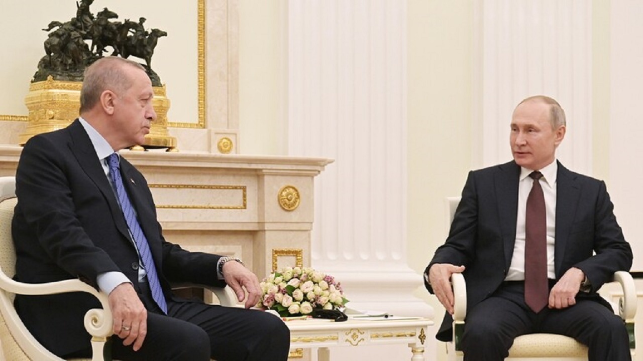 پوتین و اردوغان در خصوص اوضاع افغانستان تبادل نظر کردند
