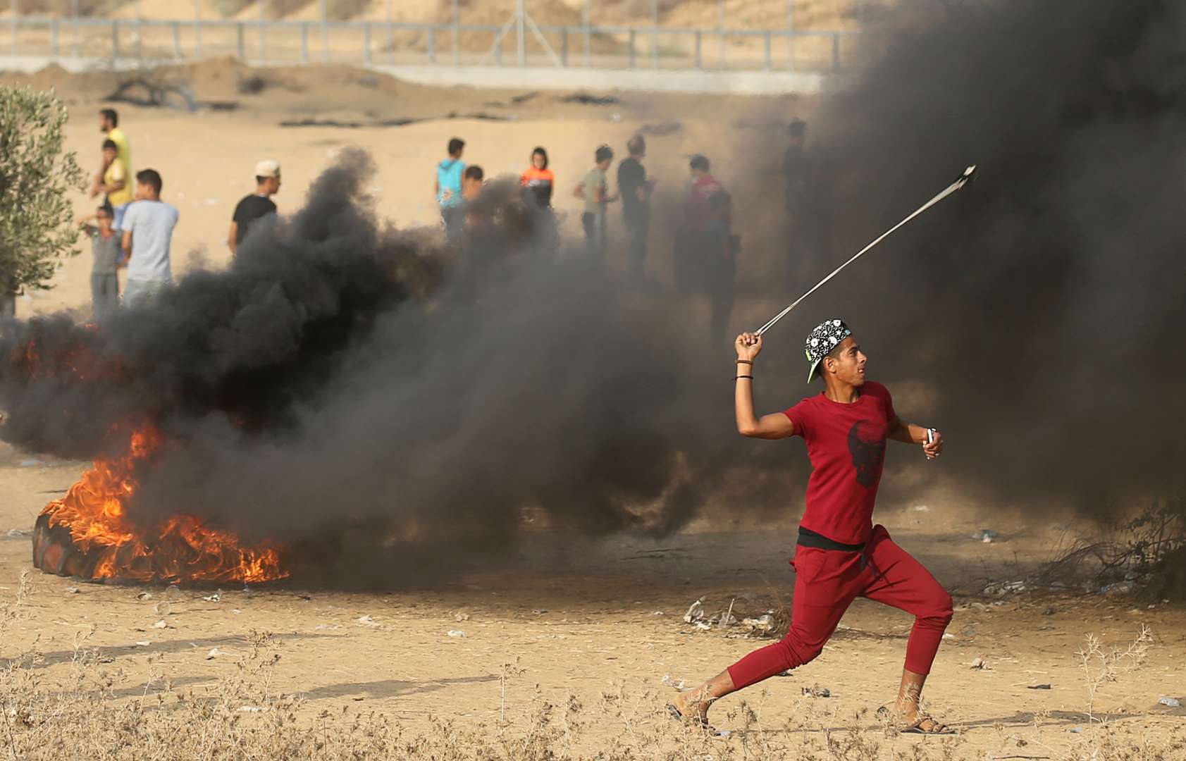 درگیری خونین در نوار غزه +فیلم 