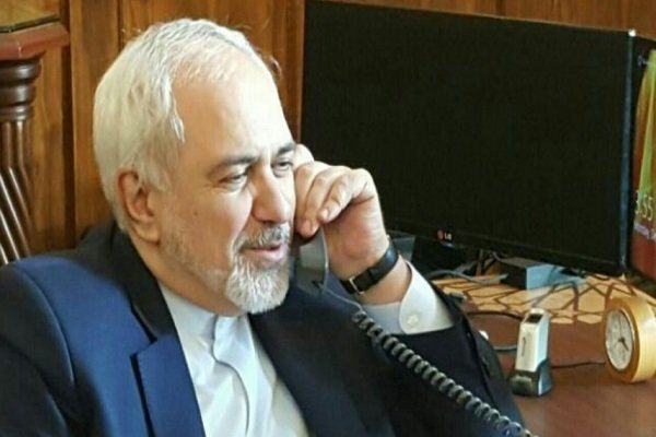 گفت‌وگوی تلفنی ظریف و وزیر خارجه چین