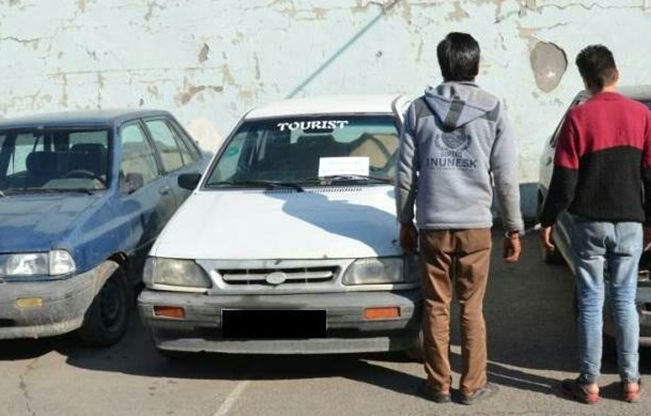 دستگیری 2سارق محتویات خودرو با 17فقره سرقت