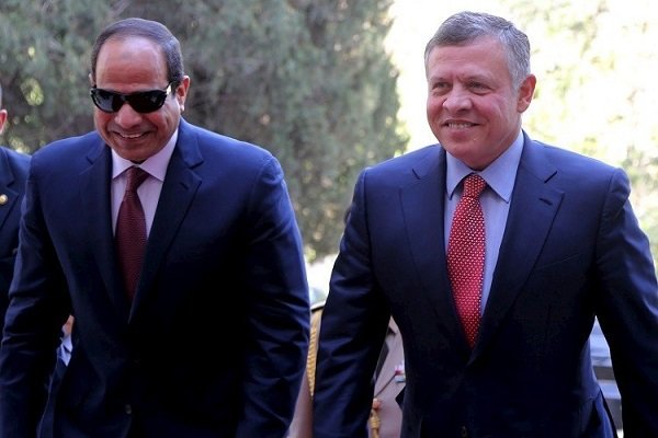 رییس‌جمهور مصر و پادشاه اردن در راه واشنگتن 