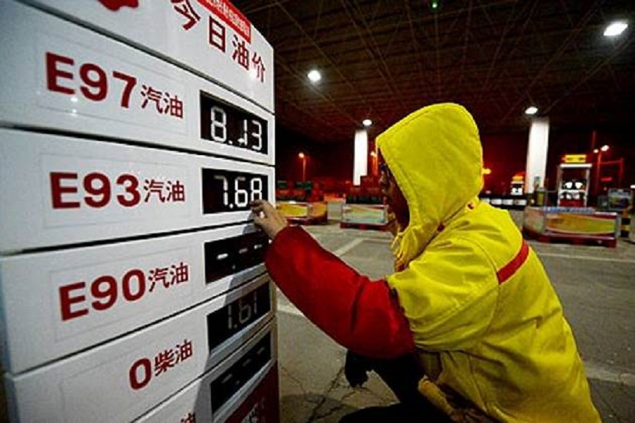 بهای سوخت در چین افزایش یافت