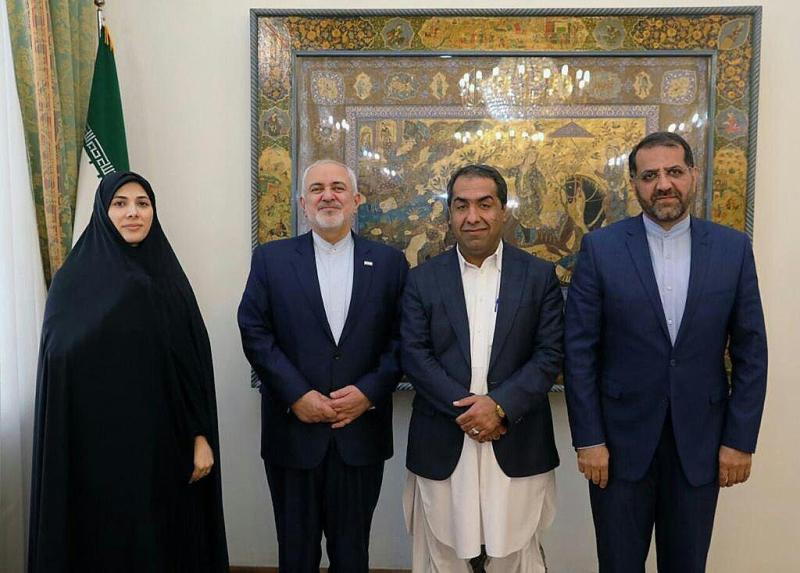  اعضای هیات پارلمانی ایران دربین‌المجالس جهانی با ظریف دیدار کردند