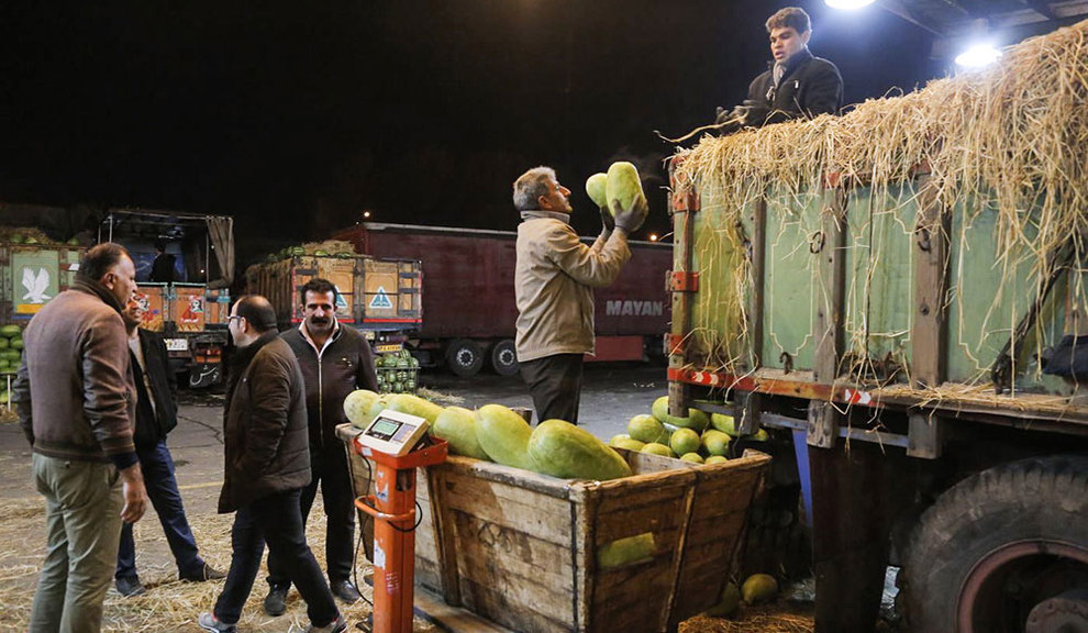 عملیات گسترده ضد عفونی کردن 245 میدان و بازار میوه و تره بار تهران