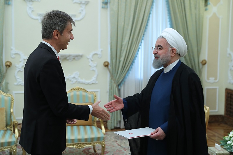 دیپلمات اقتصاددان سوییسی در تهران