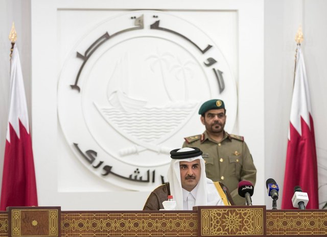 امیر قطر به نشست شورای همکاری خلیج فارس می‌رود