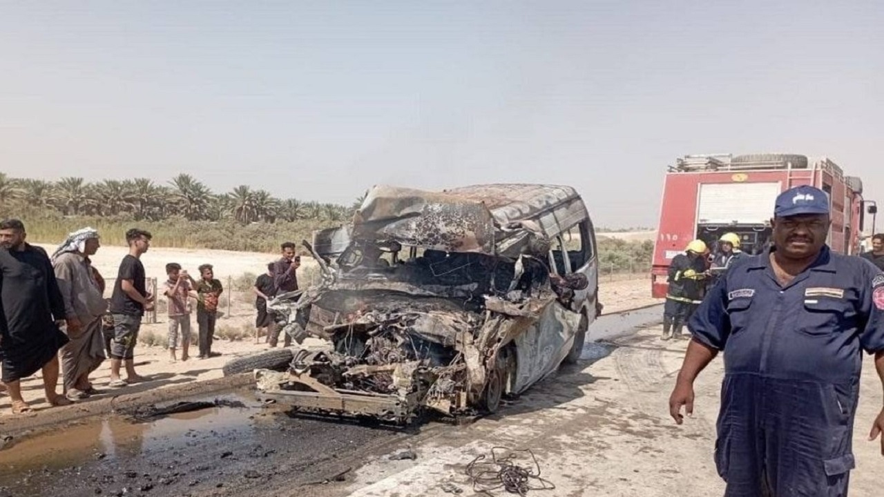 هویت اولیه اجساد حادثه تصادف زائران ایرانی در عراق مشخص شد
