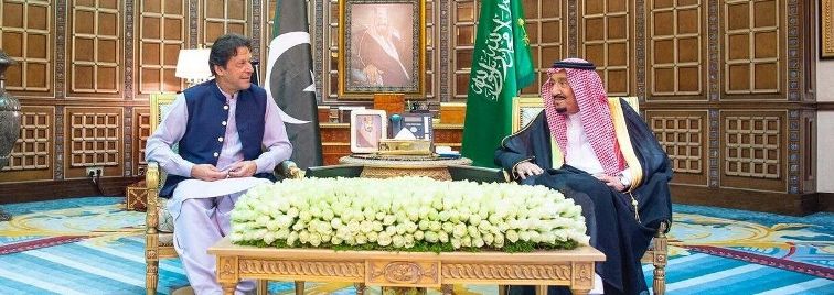  نخست‌وزیر پاکستان با پادشاه عربستان دیدار کرد