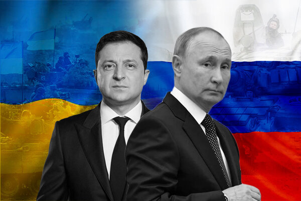 پوتین و زلنسکی با پیشنهاد مذاکرات صلح موافقت کردند
