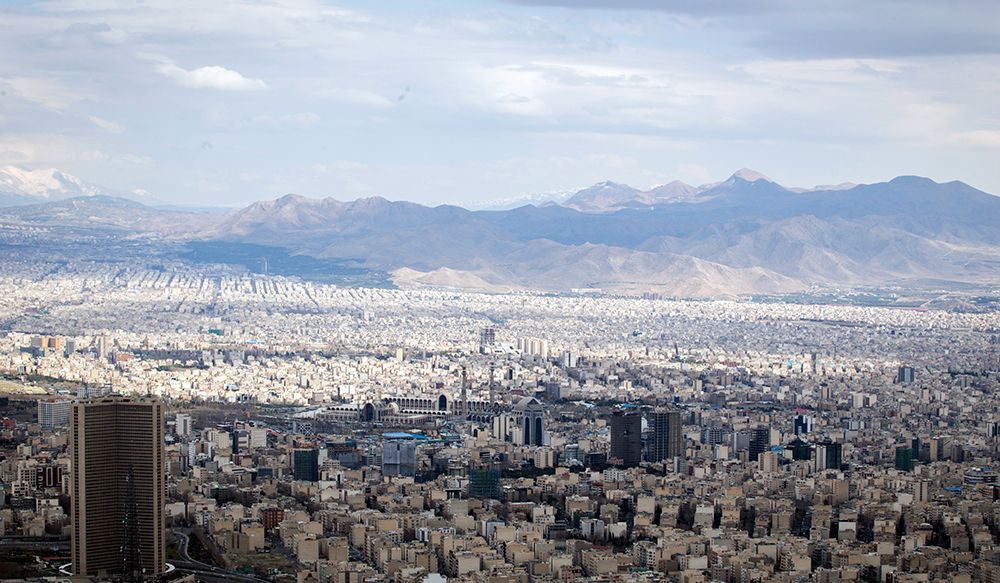 تهران پاک از فراز برج میلاد +تصاویر
