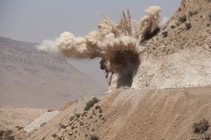 یک کشته در عکسبرداری از صحنه انفجار معدن