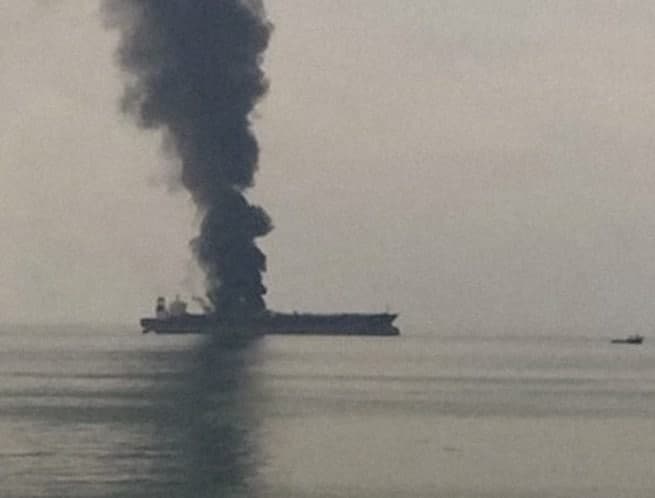 انفجار یک کشتی در نزدیکی سواحل جده عربستان 
